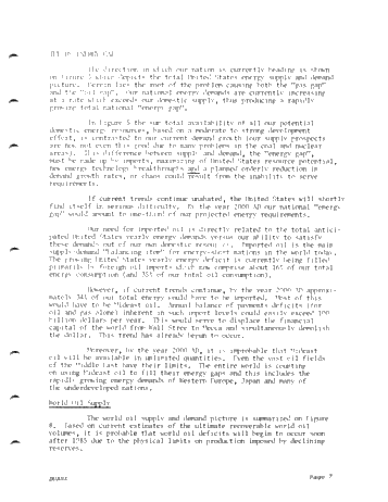 The Impending Energy Crisis: A Vital Challenge Page 9