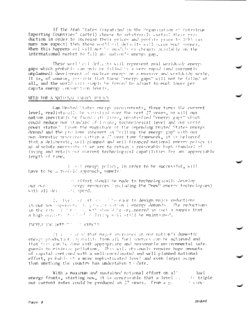 The Impending Energy Crisis: A Vital Challenge Page 10