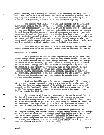 The Impending Energy Crisis: A Vital Challenge Page 11