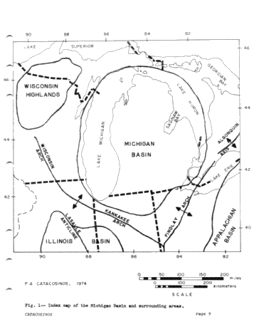 Cambrian and Cambro-Ordovician Stratigraphic Framework of the Michigan Basin Page 9