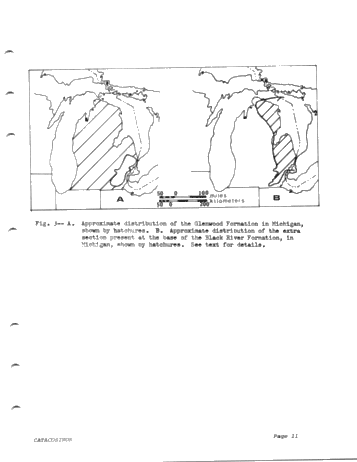 Cambrian and Cambro-Ordovician Stratigraphic Framework of the Michigan Basin Page 11
