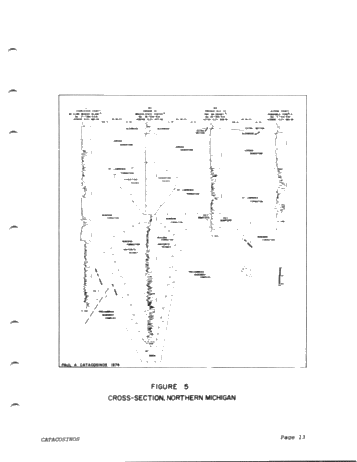 Cambrian and Cambro-Ordovician Stratigraphic Framework of the Michigan Basin Page 13