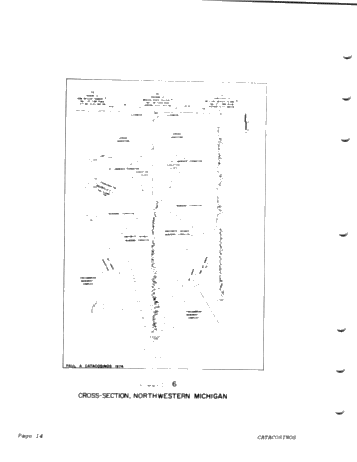 Cambrian and Cambro-Ordovician Stratigraphic Framework of the Michigan Basin Page 14