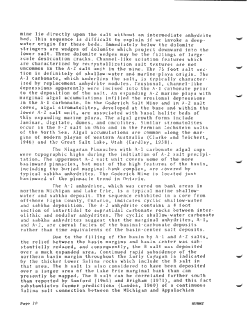 The Lower Salina (Upper Silurian) Stratigraphy in a Dessicated, Deep Michigan Basin Page 10