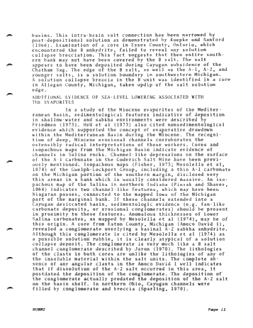 The Lower Salina (Upper Silurian) Stratigraphy in a Dessicated, Deep Michigan Basin Page 11