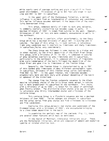 Quebec Lowlands - Overview and Hydrocarbon Potential Page 2