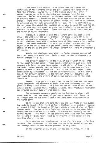 Quebec Lowlands - Overview and Hydrocarbon Potential Page 5