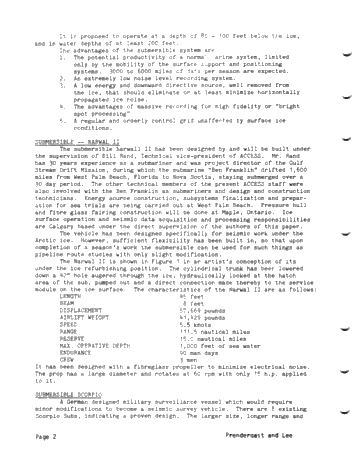 A Submersible System for Seismic Data Acquisition Under the Arctic Ice Page 2