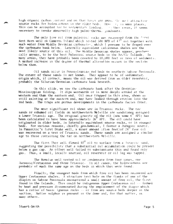 Some Aspects of the Geology and Hydrocarbon Discoveries of the Canadian Arctic Islands Page 5
