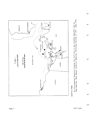Offshore Environmental Project and Drilling Plans in the Beaufort Sea Page 2