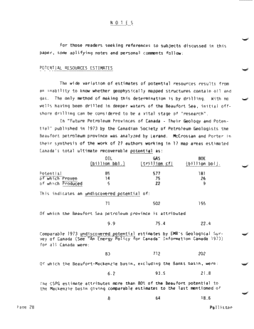 Offshore Environmental Project and Drilling Plans in the Beaufort Sea Page 28