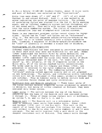 Evaporite Cycles in the Devonian of Michigan Page 5