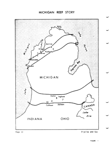 High-Resolution Dipmeter Uses in Michigan's Niagaran Reefs (Co- Author: John W. Cox) Page 10