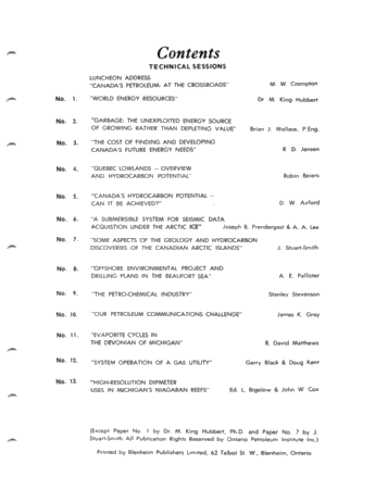 Fourteenth Annual Conference Page 1