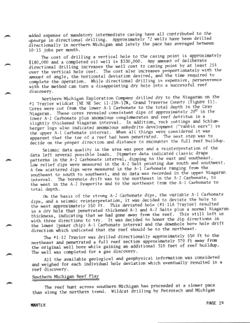 Recent Exploration Activity in Michigan Page 17