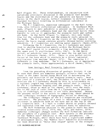Geologic and Seismic Reef Proximity Indicators: Some Silurian Examples From the Michigan Basin Page 7