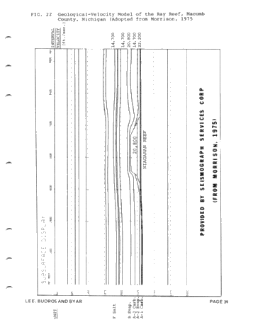 Geologic and Seismic Reef Proximity Indicators: Some Silurian Examples From the Michigan Basin Page 39