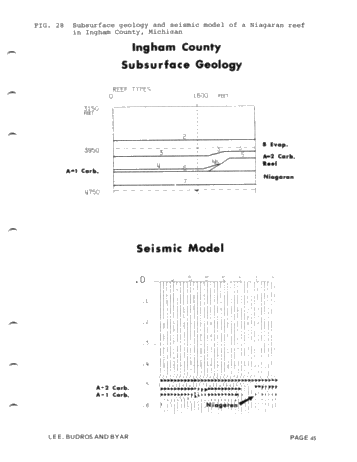 Geologic and Seismic Reef Proximity Indicators: Some Silurian Examples From the Michigan Basin Page 45