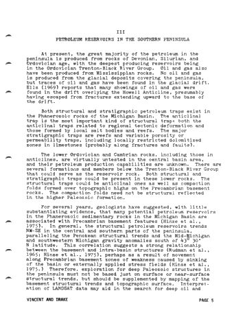 Potential Use of Landsat Data for Petroleum Exploration in the Michigan Basin Page 5
