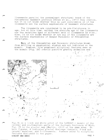 Potential Use of Landsat Data for Petroleum Exploration in the Michigan Basin Page 9