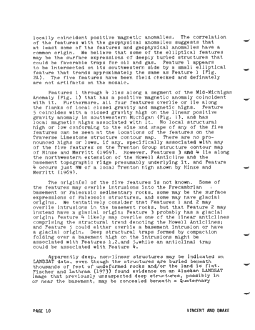 Potential Use of Landsat Data for Petroleum Exploration in the Michigan Basin Page 10