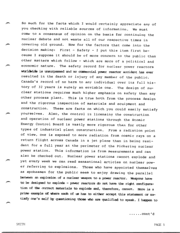 Luncheon Address - Energy Resources - Decision Making Page 5