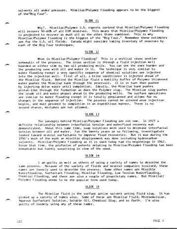 Enhanced Oil Recovery by Micellar Polymer Flooding Page 3