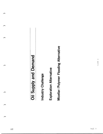 Enhanced Oil Recovery by Micellar Polymer Flooding Page 9