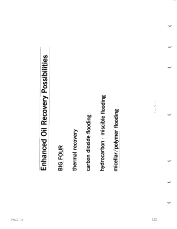 Enhanced Oil Recovery by Micellar Polymer Flooding Page 16