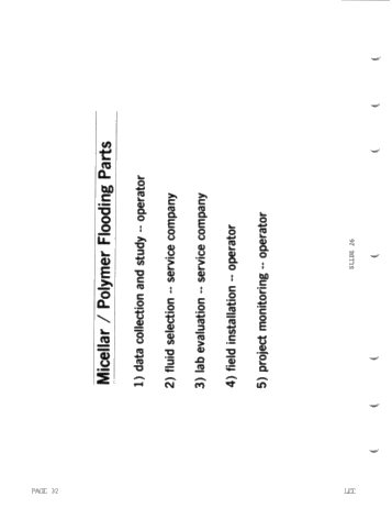 Enhanced Oil Recovery by Micellar Polymer Flooding Page 32