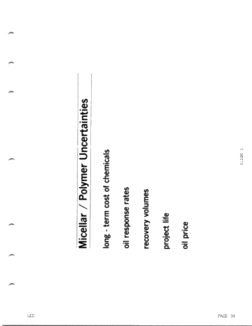 Enhanced Oil Recovery by Micellar Polymer Flooding Page 39