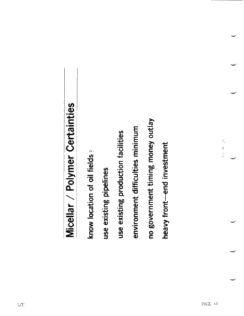 Enhanced Oil Recovery by Micellar Polymer Flooding Page 40