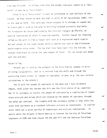 Controversial Issues in the Metric Conversion of Petroleum Development and Their Solution Page 6