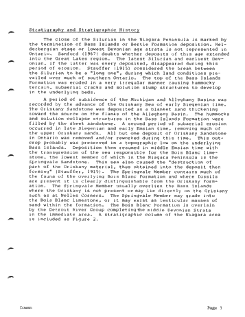 The Petrography of the Oriskany and Springvale Sandstone Page 3