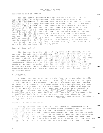 The Petrography of the Oriskany and Springvale Sandstone Page 8