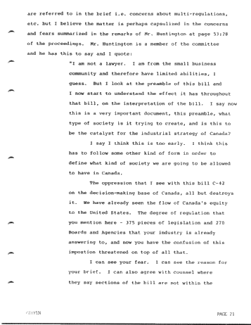 Legal Aspects of Unitization in Ontario and the Implications of Bill C-42 Page 21