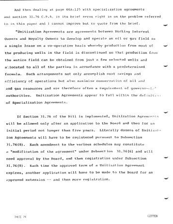 Legal Aspects of Unitization in Ontario and the Implications of Bill C-42 Page 26