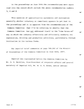 Legal Aspects of Unitization in Ontario and the Implications of Bill C-42 Page 28