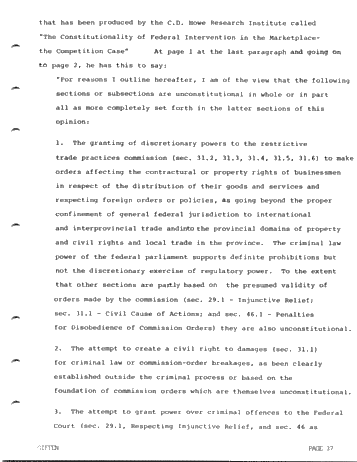 Legal Aspects of Unitization in Ontario and the Implications of Bill C-42 Page 37