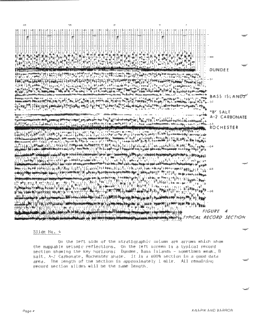 Seismic Exploration for Silurian Reefs in Ontario Page 4
