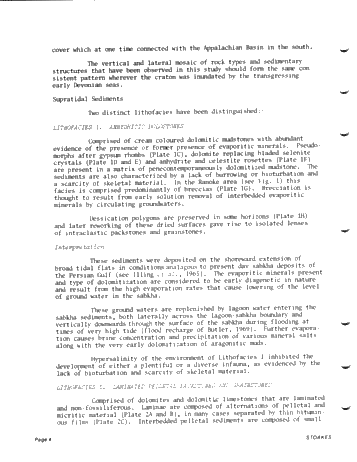 Lower and Middle Devonian Strata of the Moose River Basin Ontario Page 4