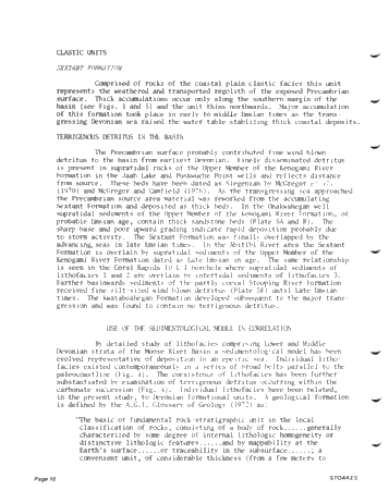 Lower and Middle Devonian Strata of the Moose River Basin Ontario Page 10