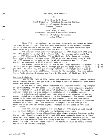 Ontario Update 1978 Page 1