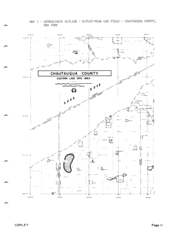 Medina Gas Production in Chautauque County, New York Page 11
