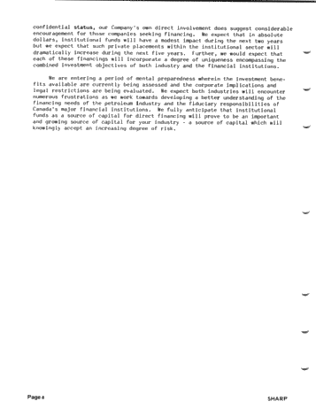 Energy Financing - New Sources of Capital Page 6