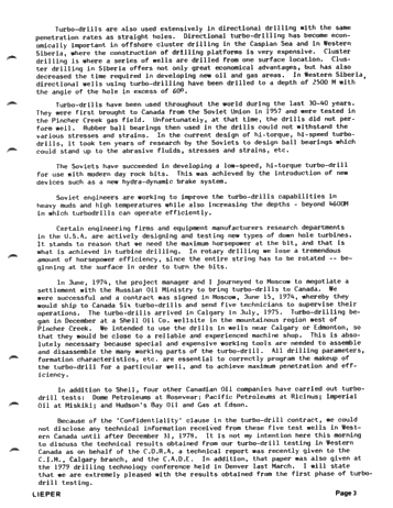 Canadian Drilling Industry Activities With the U.S.S.R. Oil Ministry Page 3