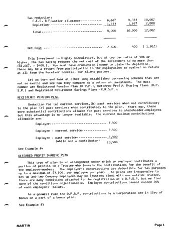 Tax Shelters - Are They a Good Investment? Page 5