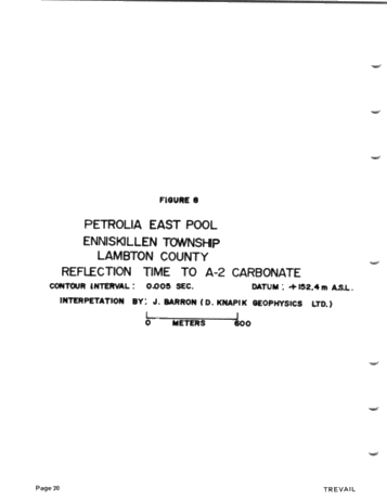 The Geology and Production History of the Petrolia East Pool Page 20