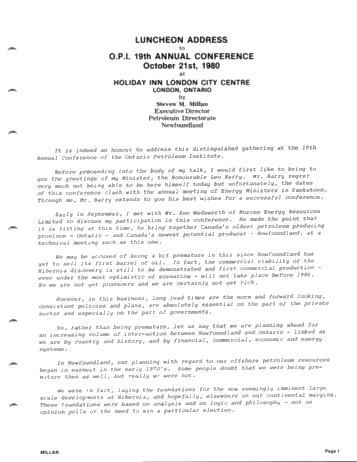 Luncheon Address Page 1