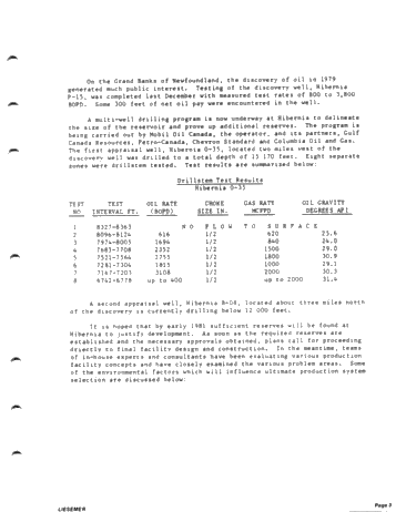 Oil and Gas Development Concepts Sable Island and Hibernia Page 3